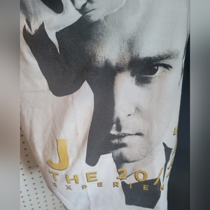 Justin Timberlake 20/20 experience 2013-2014 tour Tshirt size Medium‎